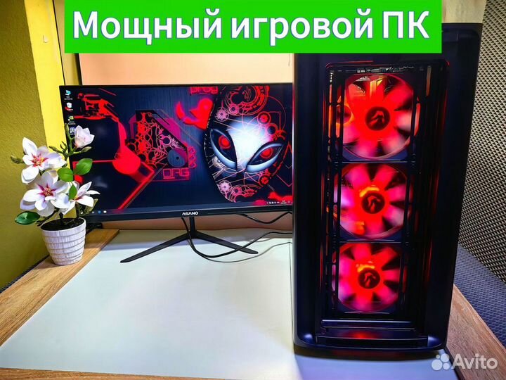 Игровой компьютер Ryzen 5 5600x / RTX 3050 8 Gb