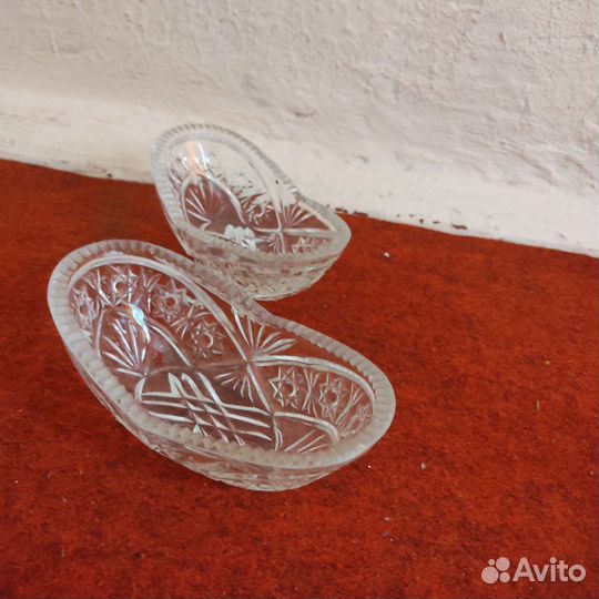 Ваза хрустальная