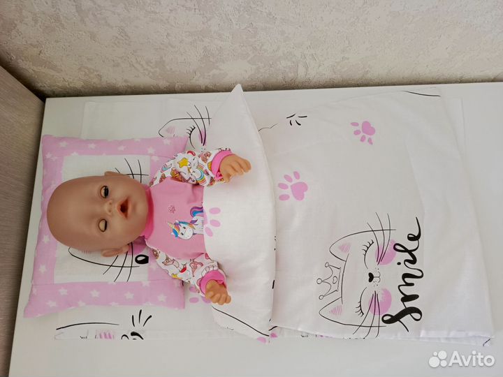 Новый Пупс Беби Борн + комплект новой одежды