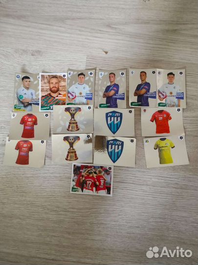 Наклейки panini рпл 2022 2023