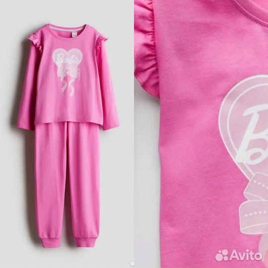 Пижама для девочки H&M, C&A (германия), 92-134/140