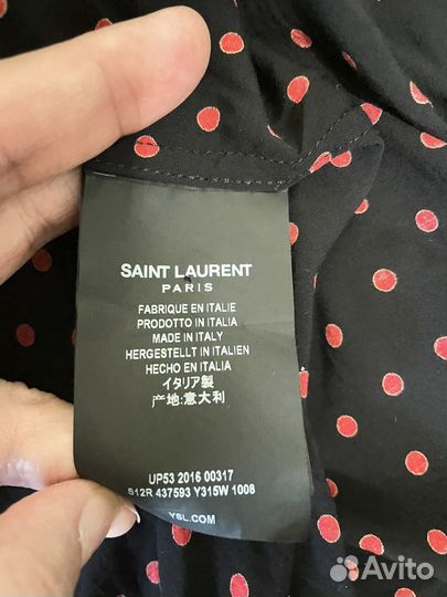 Рубашка Yves saint laurent