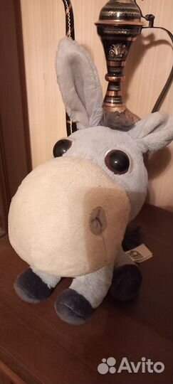 Мягкая игрушка Ослик