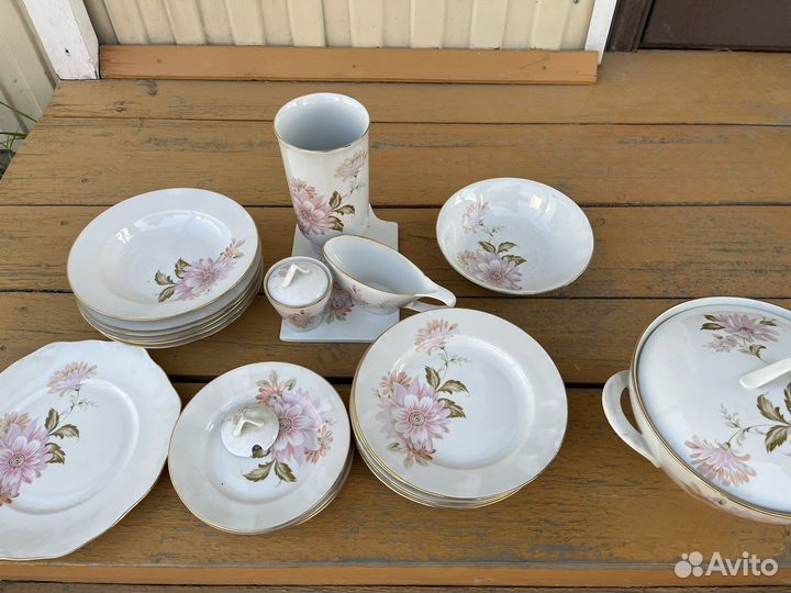 Столовый сервиз СССР дулево