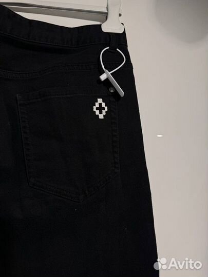 Джинсы Marcelo Burlon Black Logo Оригинал