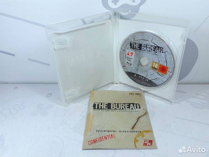 Диск для PS3 Bureau xcom Declassified б/у