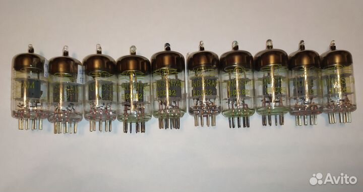 Радиолампы ECC81 E88CC ECC82 ECC83 6DJ8 E83CC