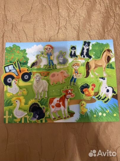 Набор из фетра на липучках