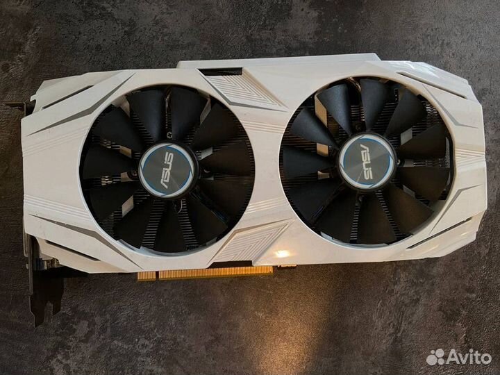 Видеокарта asus GTX 1060 dual OC 3gb