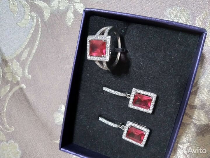 Серебряные серьги