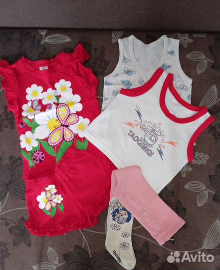 Одежда для девочки пакетом, 86