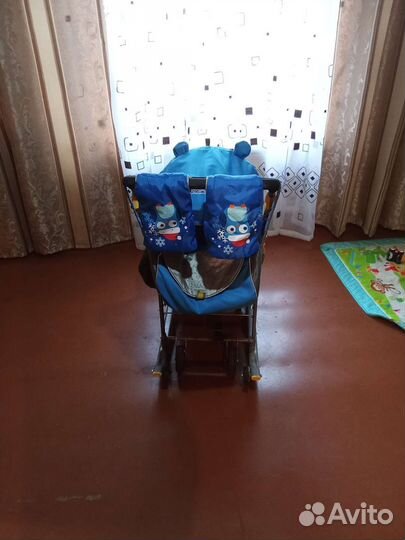 Сани коляска детские