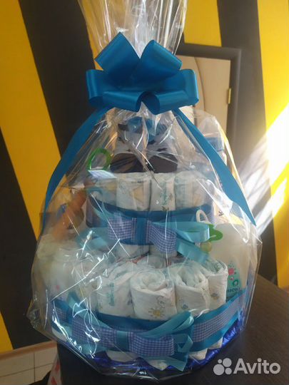 Торт из памперсов