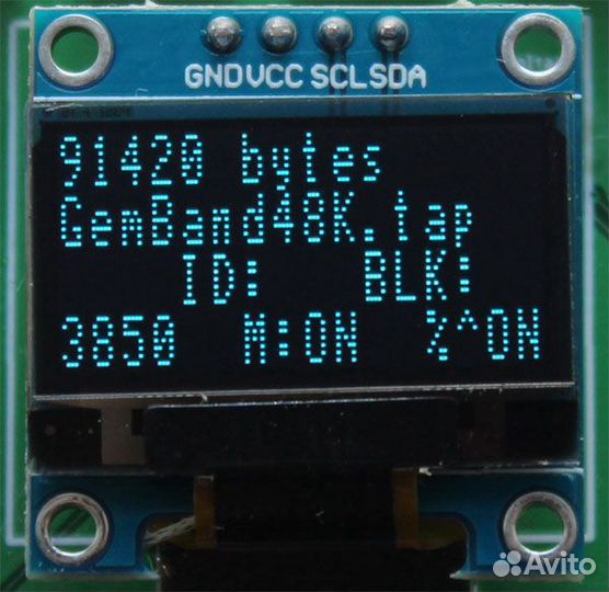 TzxDuino - магнитофон для ZX Spectrum,MSX,amstrad
