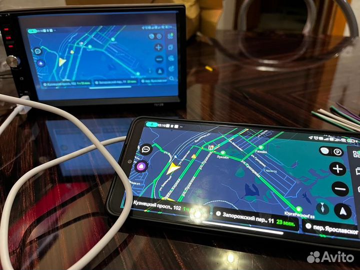 Магнитолла 2 Din Андроид и простая