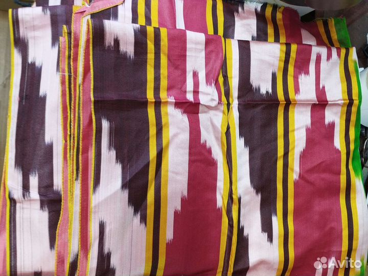 Отрез ткани шелк натуральный