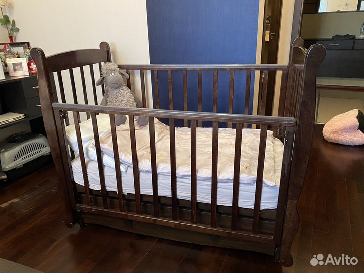 Детская кроватка Красная Звезда 120x60 Птички