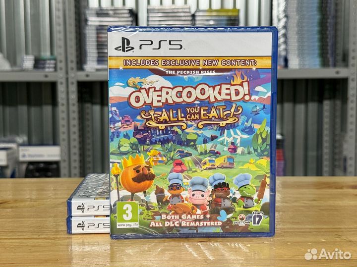 Диск Overcooked PS5 (Новый)