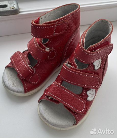 Босоножки сандалии для девочки 20 размер