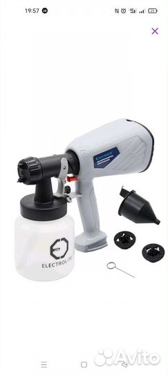 Сетевой краскопульт electrolite эк-800 (800 Вт)