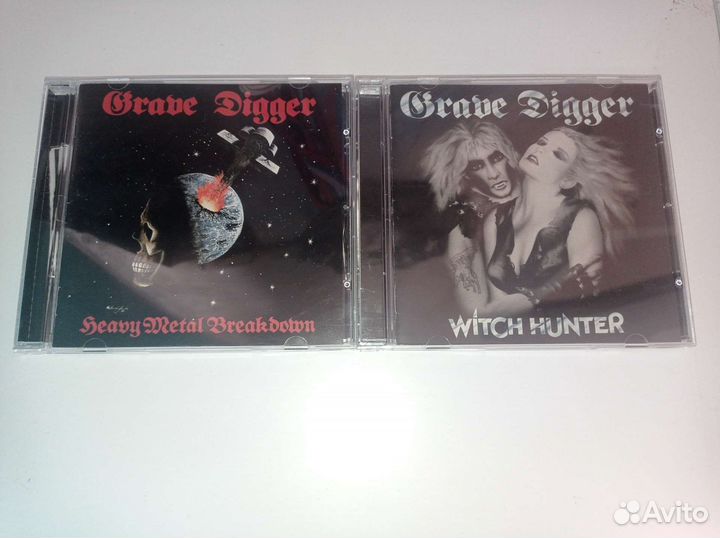 Grave Digger-Heavy Metal Breakdown,Witch hunter CD