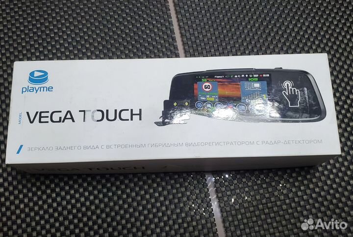 Видеорегистратор комбо 3 в 1 Playme vega Touch