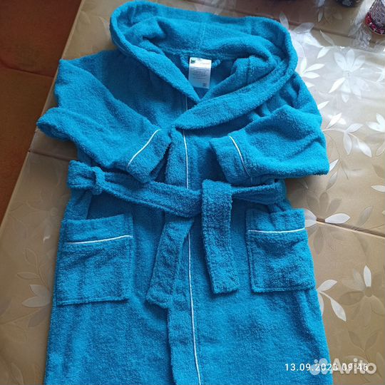 Халат 128 рост махровый