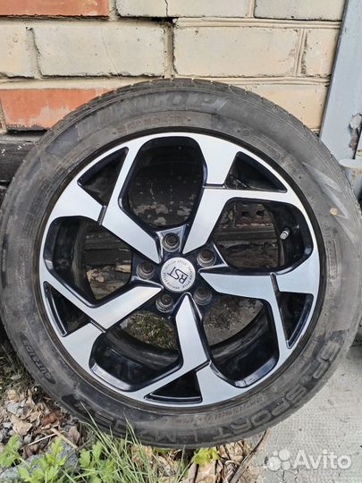 Колеса RST R17 7j 114,3 66.1 Dunlop 225x50 94w