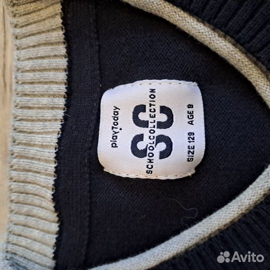 Жилетка для мальчика школьная 134