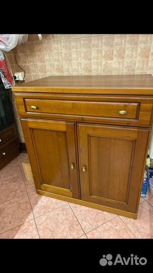 Тумбочка-комод Натуральное дерево