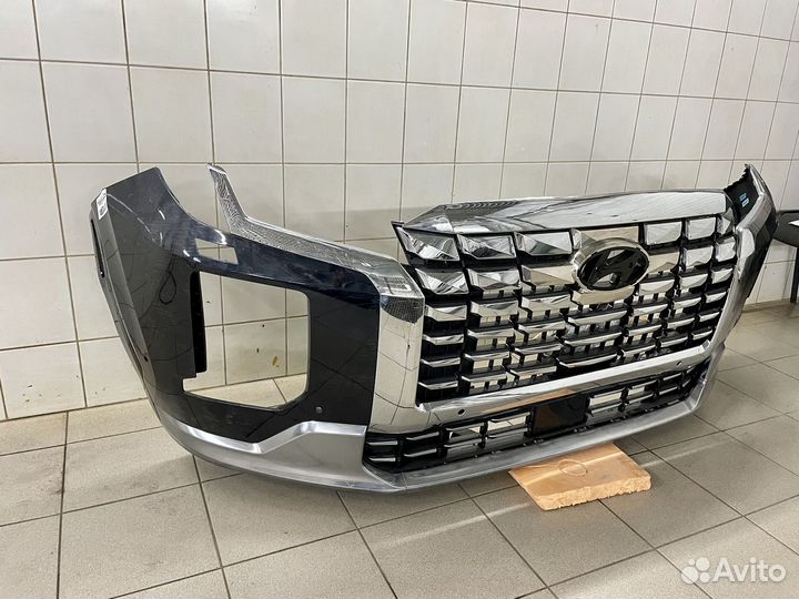 Передний бампер Hyundai Palisade рест USA calligra