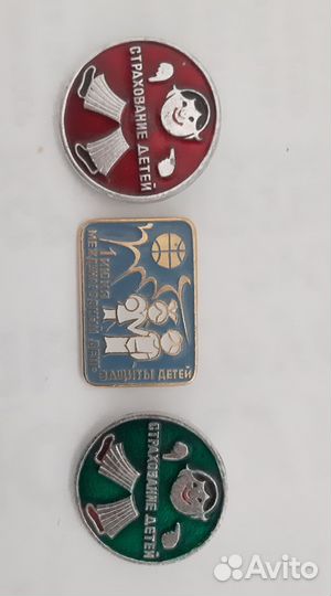 Детские значки СССР