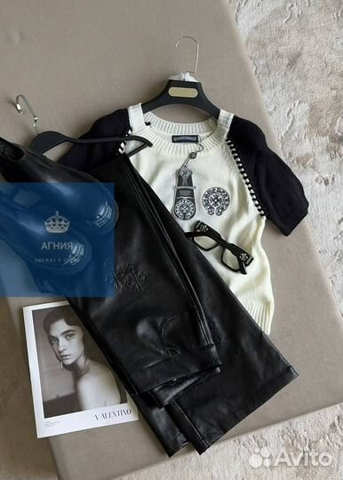 Брюки Chrome Hearts