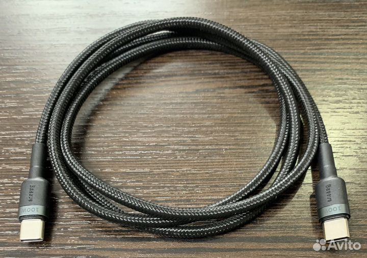 Кабель baseus type c 100вт