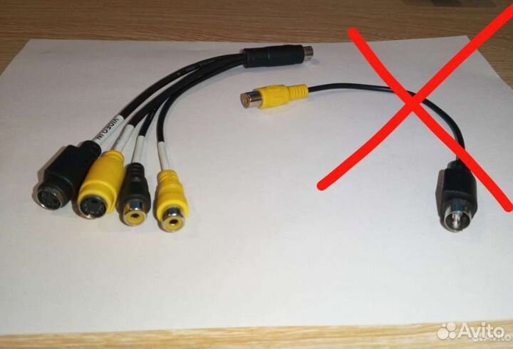 Кабели,штекеры,переходники S-video - RCA 
