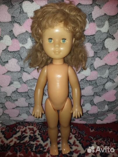 Кукла Вика не частая СССР большая