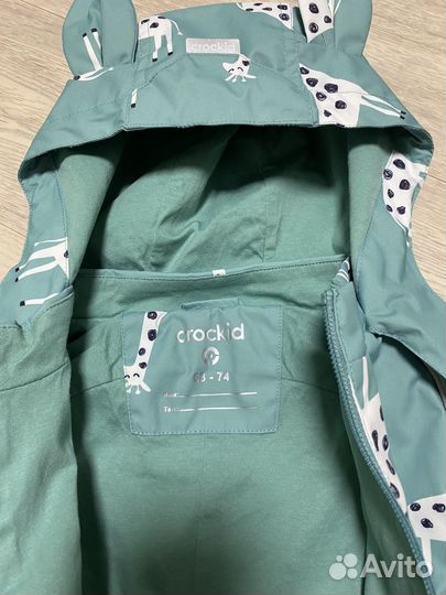 Комбинезон на холодное лето 68-74