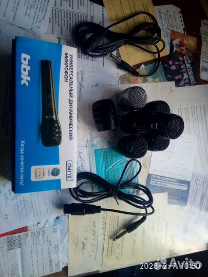 Акксессуары для караоке микрофона ввк см110