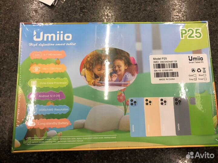Детский планшет umiio P25
