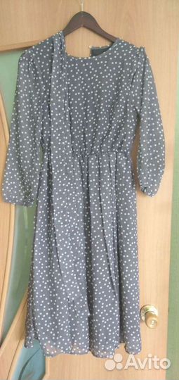 Платье в горошек