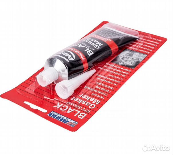 Высокотемпературный герметик прокладок abro черный