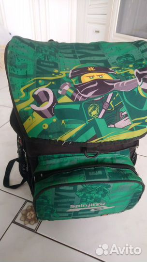 Ортопидический школьный рюкзак lego нинзяго