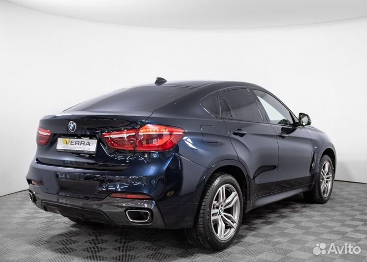 BMW X6 3.0 AT, 2017, 81 990 км
