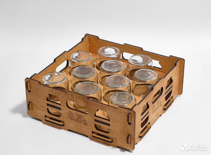Ящики для хранения банок 0.5L