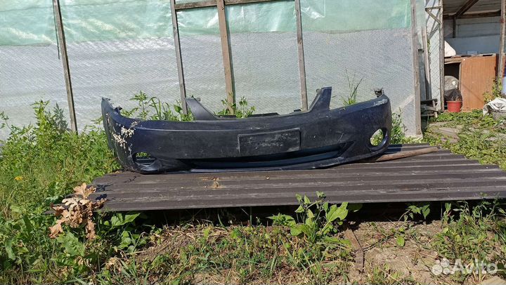 Бампер передний kia spectra