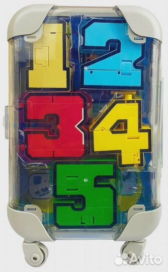 Цифры-Трансформеры в чемодане