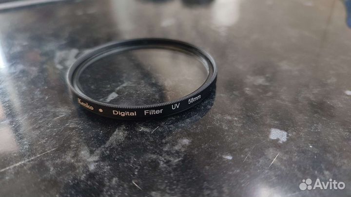 Ультрафиолетовый защитный фильтр kenko UV 58 mm