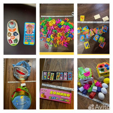 Микрофон,бассейн,музыкальные игрушки,рюкзак и др