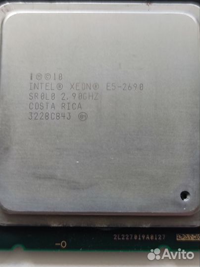 Процессор intel Xeon E5-2690 v1 для X79