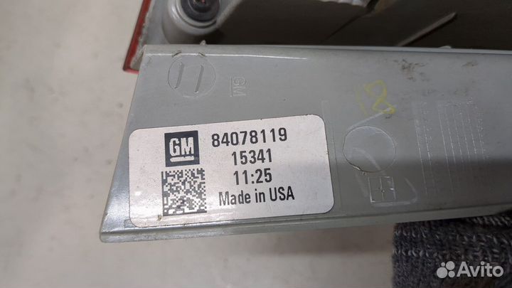 Фонарь (задний) правый Chevrolet Cruze 2015